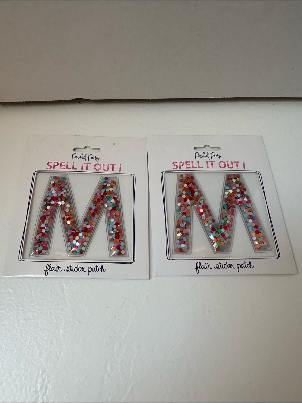 Letter 'M' Stickers